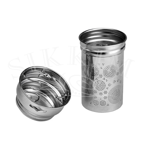 Butelka Szklana JM z zaparzaczem `Mała Gejsza Red` 400ml